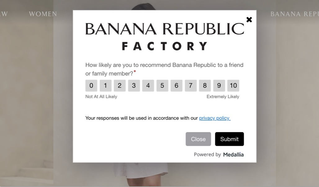 BR outlet NPS Banana Republic Factory NPS
