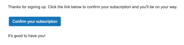 FMF confirmation email FMF Confirmation email